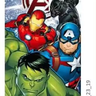 Toalla Avengers, De Playa y Ducha, Licencia 100% Oficial, 70x140 cm, New Import - Kiglam - 1