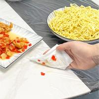 Mantel Desechable De Plástico Transparente Y Grueso PE Para Proteger La Mesa Y Decorar. Apta Para Redonda O Cuadrada Con Boca Elástica. - details 13