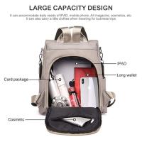 Mochila impermeable de Nailon para Mujer, Correa de Hombre desmontable de gran capacidad, Ligera, de Color sólido, multifuncional, Nueva fashion - details 6