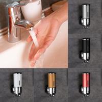 Dispensador de jabón de parabe-Plata-Capacidad 400ml-Maple inoxidable y plástico - details 1
