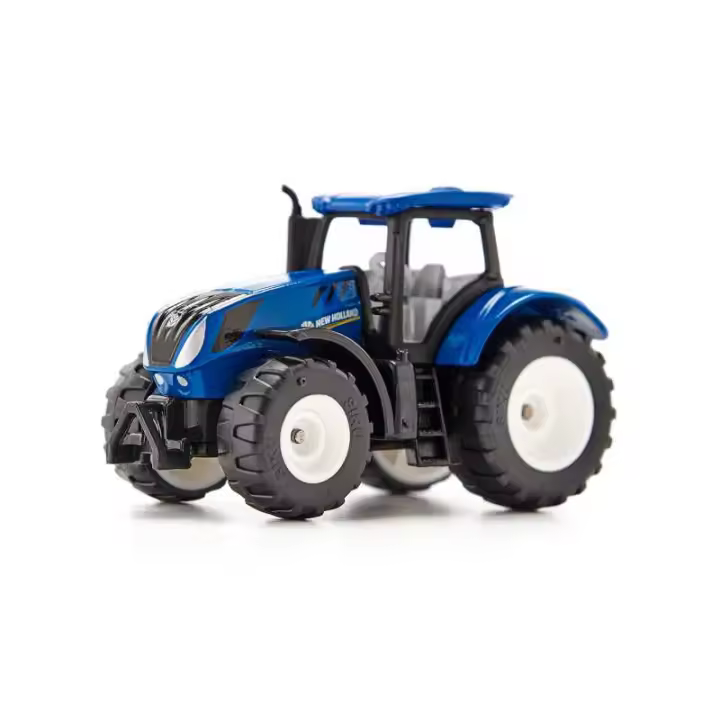 Siku - Tractor New Holland T7.315 Azul - Potente Tractor de Juguete - Réplica Realista - 1