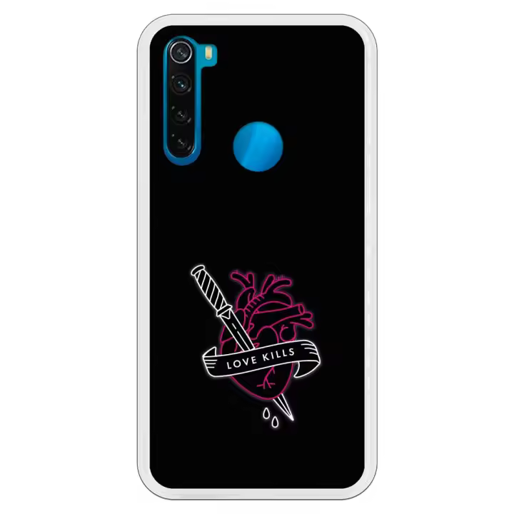 Funda compatible con Xiaomi Redmi Note 8 - Love Kills - 1