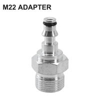 Adaptador De Conexión Rápida Para Lavaradora De Alta Presión a M14/M22 Herramienta De Limpieza De Coche Jardín Material De Acero Aluminizado - details 30