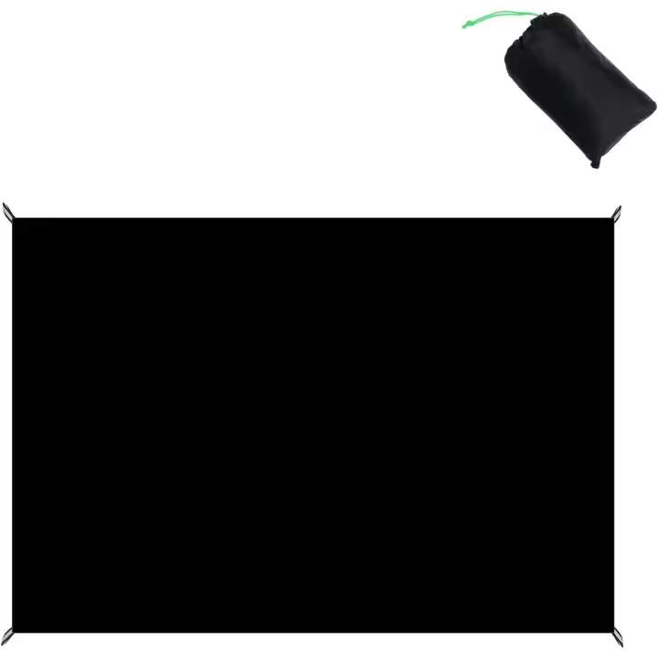 Lona multifuncional Wind Tour impermeable with Bolsa de Transporte para Tienda de campaña, ultralivian, para Exterior, para acampar en Tierra y hacer senderismo (57,1 "x 39,4") - 1