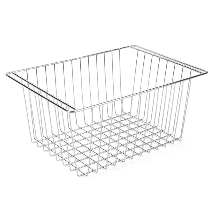 Cesta De Drenaje Para Camping IGT Con Soporte Para Platos Tazas Y Ollas Cesta De Almacenamiento Para Mesa IGT Estante De Expansión Lateral De Escritorio Material De Acero Inoxidable 304 - 1