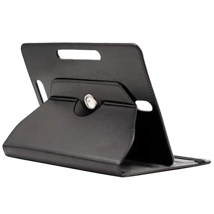 EasySpeed Funda Universal para Tablet de 9-10 Pulgadas de Cuero Vegano con Soporte y 6 posiciones de ajuste - Compatible con Samsung, Lenovo, Huawei, TCL, ... - 1