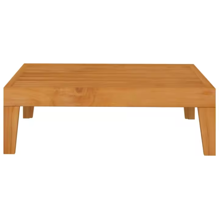 vidaXL Mesa de jardín madera maciza de acacia 68,5x68,5x24 cm Conjunto Terraza Muebles Jardín Exterior Juego de Muebles de jardín Mueble Jardín Exterior Muebles de Salon Exterior - 1