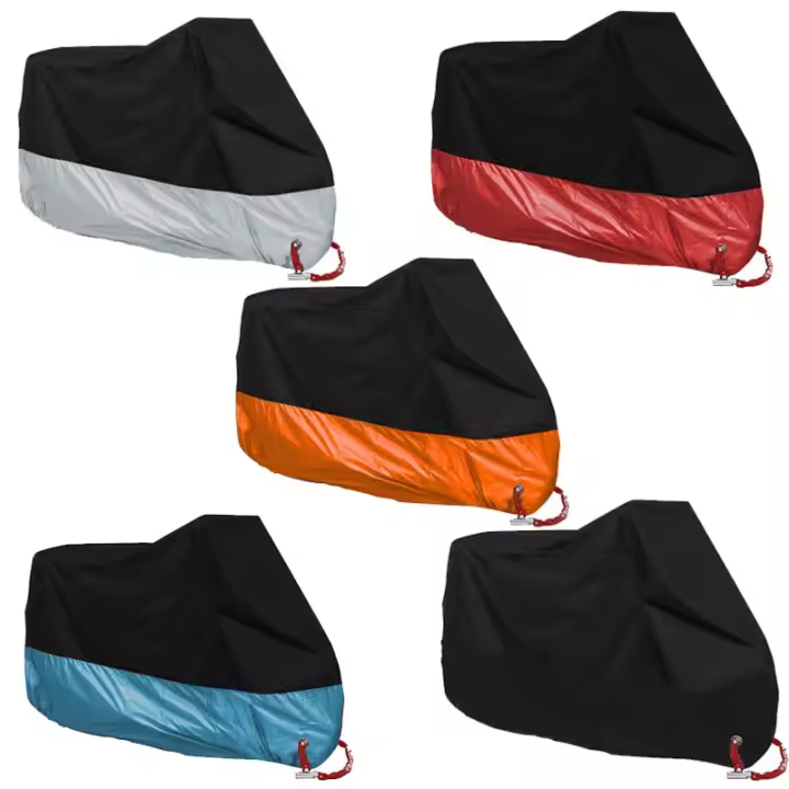 Cubierta De Motocicleta Universal Para Todas Las Estaciones Resistente Al Agua Y Protección UV Cubierta Impermeable Para Bicicletas De Motocicleta Y Scooter - 1