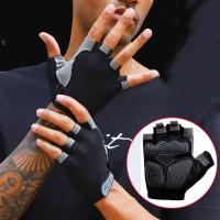 Gimnasio Guantes fitness entrenamiento sin pendientes mujeres culturismo ejercicio deportes ciclismo antideslizante transpirable - details 0