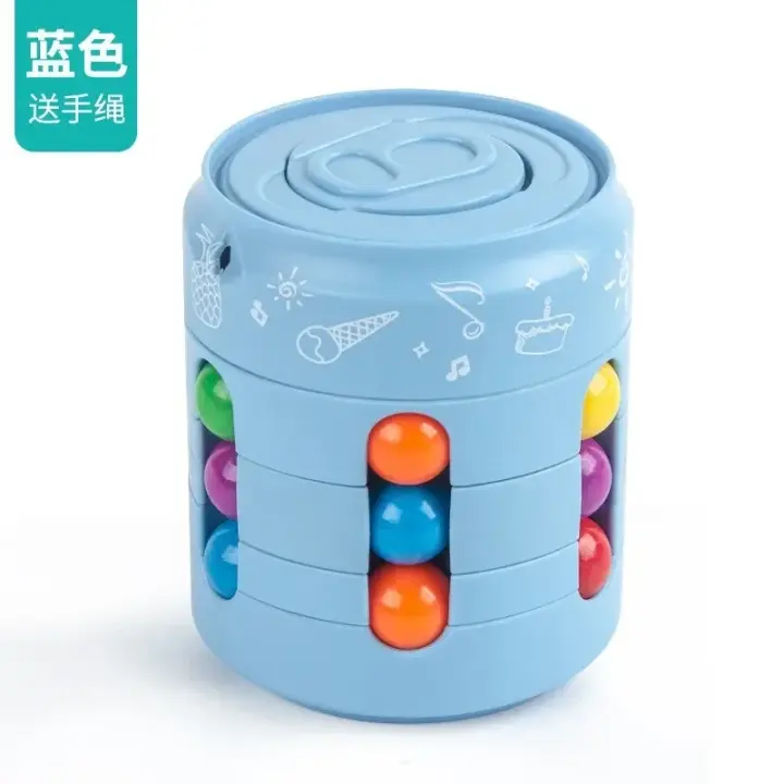 Juguete Educativo Montessori De Rotación Mágica Para Niños Tamaño 4.5x5.2CM Juego De Alivio Del Estrés Para Los Dedos Regalo De Cumpleaños - 1