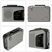 Reproductor De Cintas Cassette 234 Portátil Con Radio AM FM Convertidor De Cintas a MP3 Altavoz Integrado Jack De Auriculares - details 8