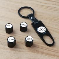 4pcs Accesorios De Rueda De Coche Metálicos Con Válvula Y Herramientas Para Volkswagen BMW Toyota Honda Mercedes Audi Nissan - details 3