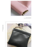 Set De 2 Bolsas De Maquillaje Miniatura De Cuero PU Bolsa De Viaje Portátil Para Labiales Monedas Y Tarjetas Con Cierre De Punta - details 3