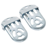 Placas De Pies Plegables Para Bicicleta 1 Par Seguridad Para Asiento Trasero De Bicicleta Infantil Pedales Ultraligeros Para Montañas Carreteras Y Cruisers - details 0