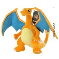 Nueva Peluche Original Pokemon Charmander Squirtle Pikachu Bulbasaur Juguete De Peluche De Anime Animal Suave Para Niños - details 27