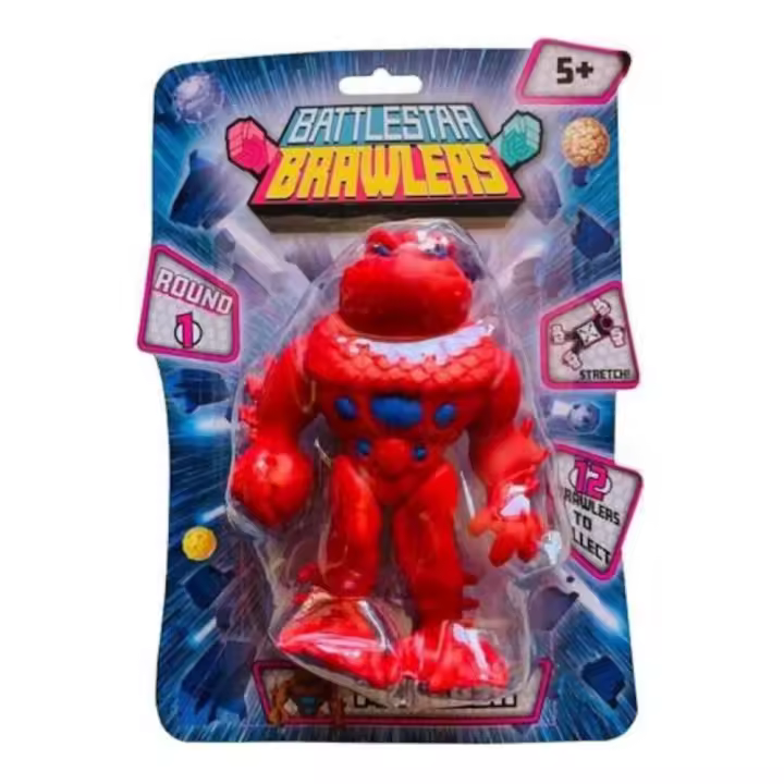 SAMBRO  - Figura ELÁSTICA MOLLUSK - Battlestar Brawlers - Una unidad - Coleccionable -  Mide 13 cm - Mayores de 5 años - 1