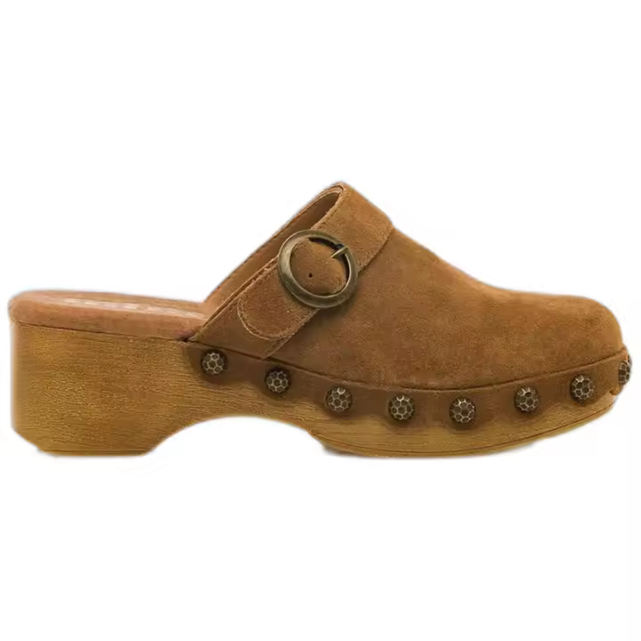 Zuecos Mustang Elois para mujer en color marron - 1