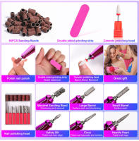 Máquina De Uñas Recargable 35000RPM Con Pantalla LCD Bajo Ruido Profesional Pulidora De Uñas Con Conjunto De Accesorios Para Manicura - details 3