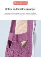 Zapatos Para Mujer Transpirables Y Cómodos Para Primavera Y Verano Con Suela Suave Y Mesh Azul Zapatos Casuales Para Madres - details 5
