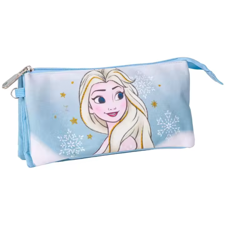 Cerdá Estuche Cerda Portatodo 3 Compartimentos Frozen Azul - 1