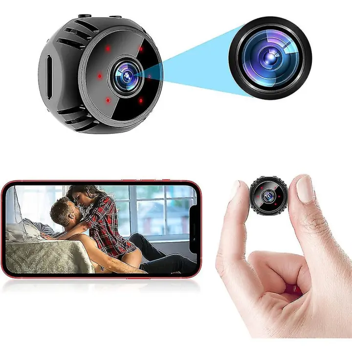 Mini cámara inalámbrica de la Cámara de Vigilancia 1080P DE LA Cámara de Vigilancia del teléfono móvil Wirele SSITO - 1