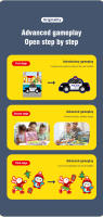 Libro De Actividades Para Bebés Con Mecánismo Magnético Dinosaurios Y Números Montessori Regalo Para Niños De 1 a 3 Años - details 4