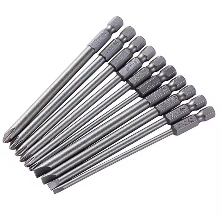 Juego De Destornilladores Magnéticos Con Cabezas De Acero Para Reparación De Coches Herramienta Eléctrica Accesorios Para Taladro - 1