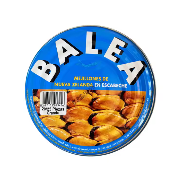 Balea, Mejillón Gigante en escabeche Balea 15/20 550 gr - 1