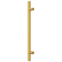 vidaXL Tiradores para armarios 20 uds acero inoxidable dorado 160 mm - details 5