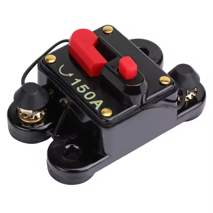 Disyuntor con el reestablecimiento manual, de 150 A falisbles, motor de Pesca por currán, inversor de CC de 12 V-24 V (100 A) - 1