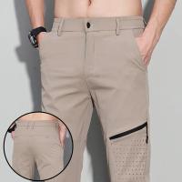 Pantalones Deportivos Casuales Para Hombre Verano 2023 Pantalones Rectos Delgados Cómodos Secado Rápido Adecuados Para Negocios Y Exterior - details 9