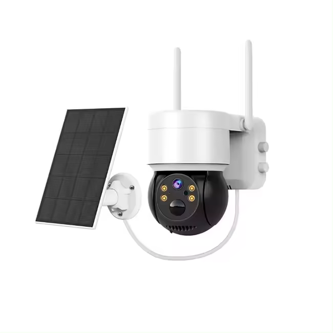DWO Europe™ Solar WiFi PTZ Security Camera 1080P 2MP, Low Power PIR, Waterproof, ICSee Wireless: Home & Outdoor Security - 1