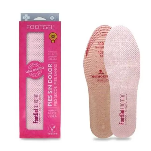 Plantilla Footgel WOMAN, diseñada para el zapato de las mujeres en el día a día, recomendada por especialistas para aliviar fascitis plantar - 1