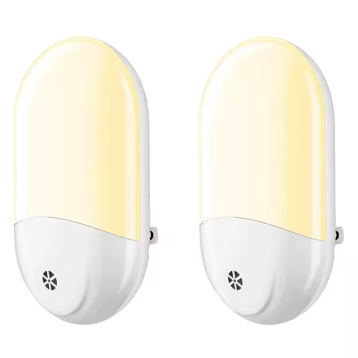 luces de pared LED de color blanco cálido con detección automática - 1