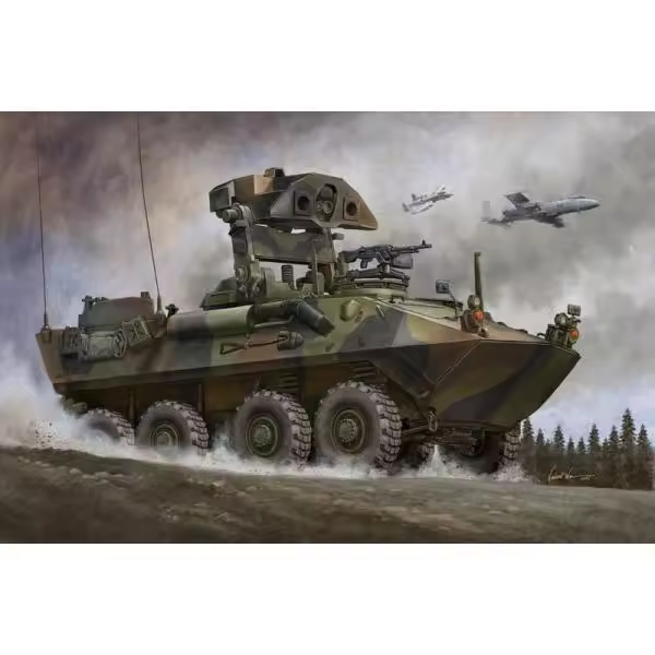 TRUMPETER 00372 USMC LAV-EN VEHÍCULO BARMADO LUZ ANTITANQUE 1/35 - 1