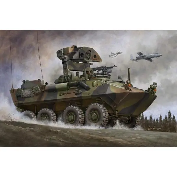 TRUMPETER 00372 USMC LAV-EN VEHÍCULO BARMADO LUZ ANTITANQUE 1/35 - 1