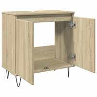 vidaXL Armario de baño madera de ingeniería roble Sonoma 58x33x60 cm - details 2