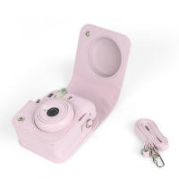 Estuche Protector De Cuero PU Para Cámara Instax Mini 12 De Fujifilm Con Correa De Hombro Bolsa De Viaje Para Cámara Instantánea - details 8