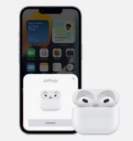 Apple AirPods 3 Auriculares intrauditivos inalámbricos Bluetooth con estuche de carga con cable, impermeabilidad profesional IPX4, reducción activa de ruido y excelente calidad de sonido, batería de larga duración - details 0