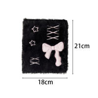 Cubierta De Álbum De Fotos Estilo Coreano A6 Con Lazo De Peluche Protector De Cartas De Colección De Idols Kpop Estuche Para Escuela Y Material De Oficina - details 1