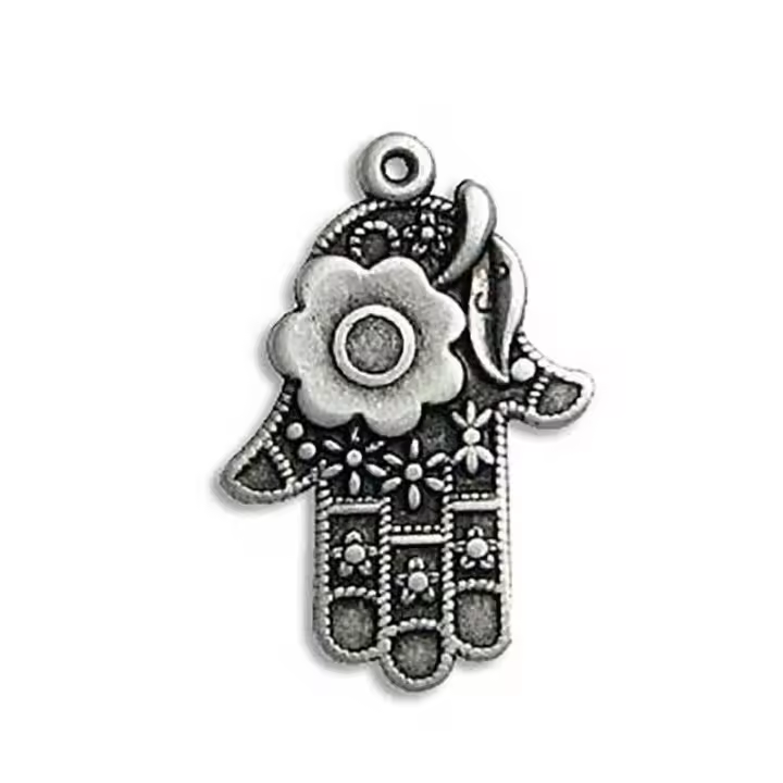 ZAMAK EUROPEO                       COLGANTE ZAMAK MANO 19x29 MM 2 UNIDADES - 1