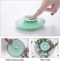 Juego de 4 tapones de silicona para Desagüe de bañera - details 1
