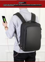 Mochila de viaje de gran capacidad para hombre, bolsa para ordenador portátil de negocios con carga USB, bolso personalizable para exteriores - details 36