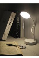 Lámpara De Mesa LED Recargable Por USB Con 3 Niveles De Iluminación Ajustable Portátil Luz Nocturna Táctil Protección Ocular Para Dormitorio Lámpara De Noche De Mesa - details 9
