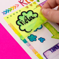 Starplast 300 Notas Adhesivas Transparentes 76x76mm Pack 6 Colores Flúor - details 0