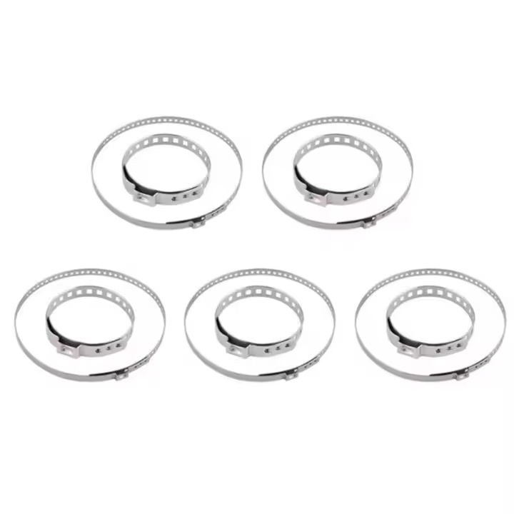 Cubierta De Polvo Universal De Acero Inoxidable Para Eje De Transmisión Constante CV 10/20PCS Herramientas De Coche Con Alta Elasticidad - 1