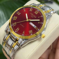 Reloj De Pulsera De Moda ORUSS Para Hombres Acero Inoxidable Resistente Al Agua Luminoso Deportivo Y De Negocios Con Calendario Y Fechas Semanales - details 16