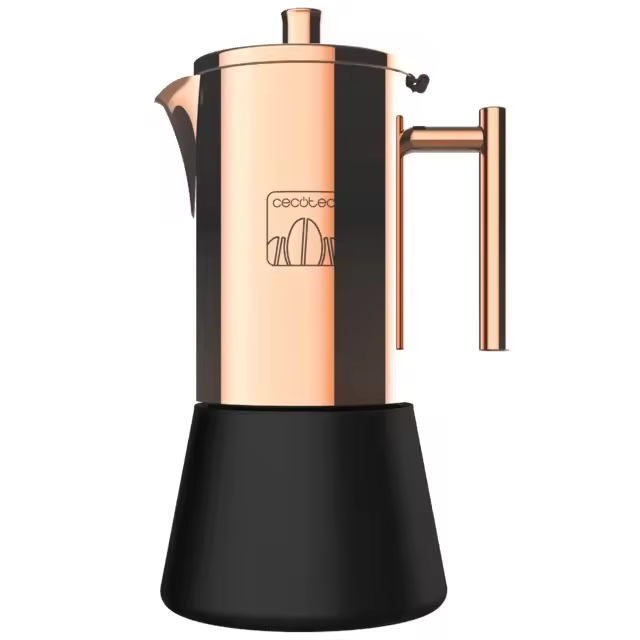 Cecotec Cafetera Moka De Acero Inoxidable Cumbia Moking 600 - 1