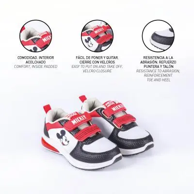 DEPORTIVA SUELA PVC CON LUCES MICKEY - 1