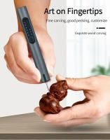 Mini Engraver Eléctrico Wireless Con Batería Herramienta Rotativa Cordless Para Joyería Y Metal Tratamiento De Superficies DIY - details 23